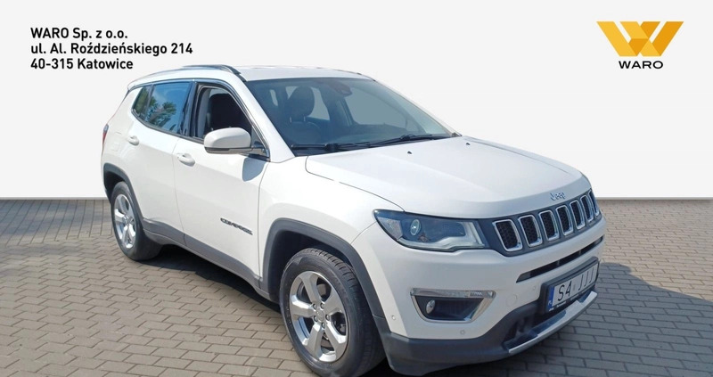 Jeep Compass cena 83500 przebieg: 54390, rok produkcji 2018 z Kluczbork małe 379